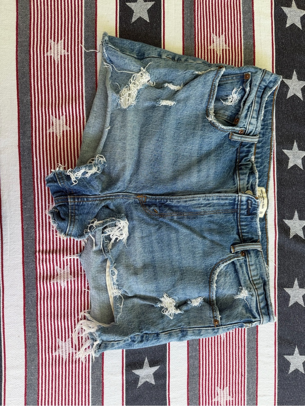 Abercrombie & Fitch High Rise Mom Short